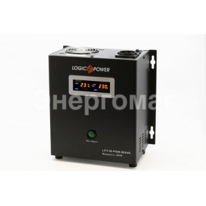 LogicPower LPY-W- PSW-800VA+,линейно- интерактивный источник бесперебойного питания для котлов, мощность 560 Вт